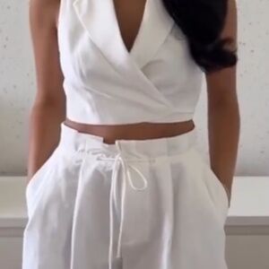 Zara top and short set -large